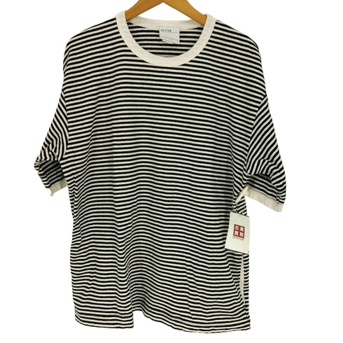 ベター BETTER ボーダー クルーネック Tシャツ メンズ JPN:4